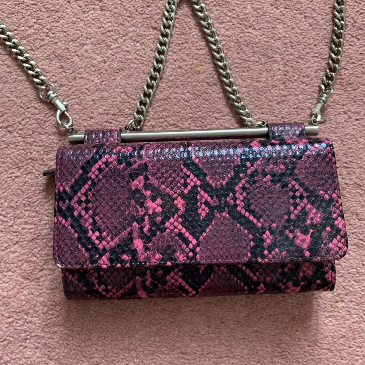 Snake print hot sale bag zara