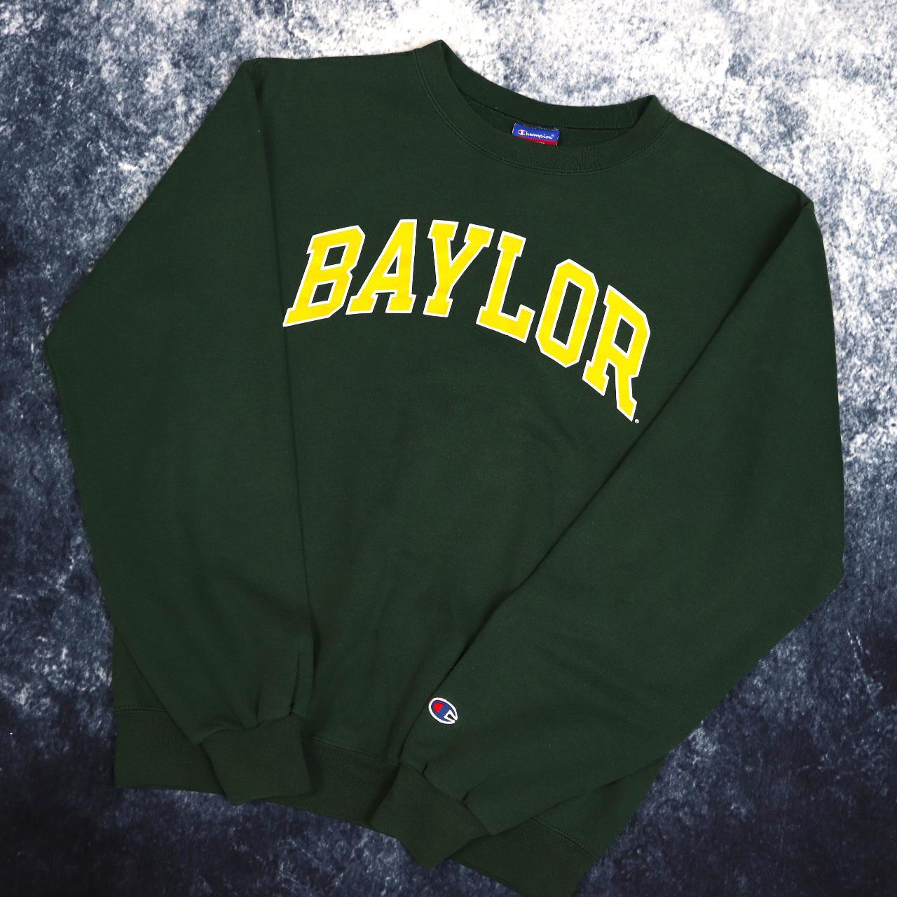 Baylor Green Bay Football Sweater - Green Gold - Depop