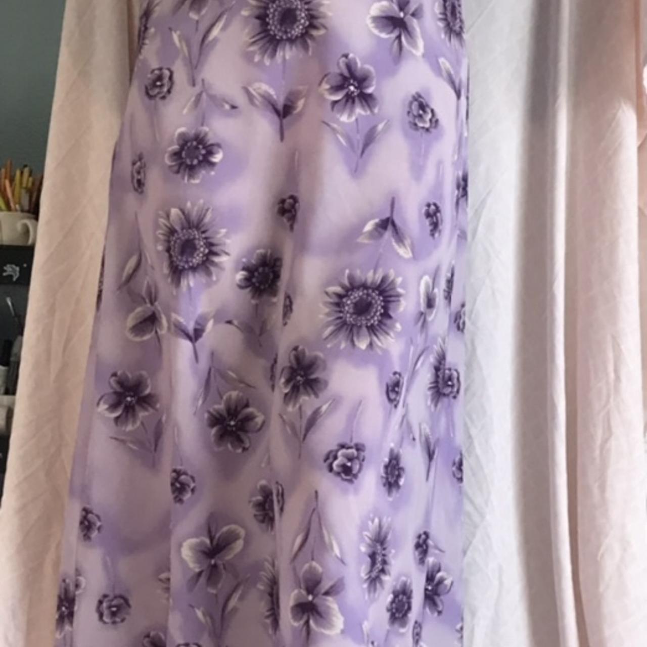 Joules Women's Purple and Cream Dress (4)