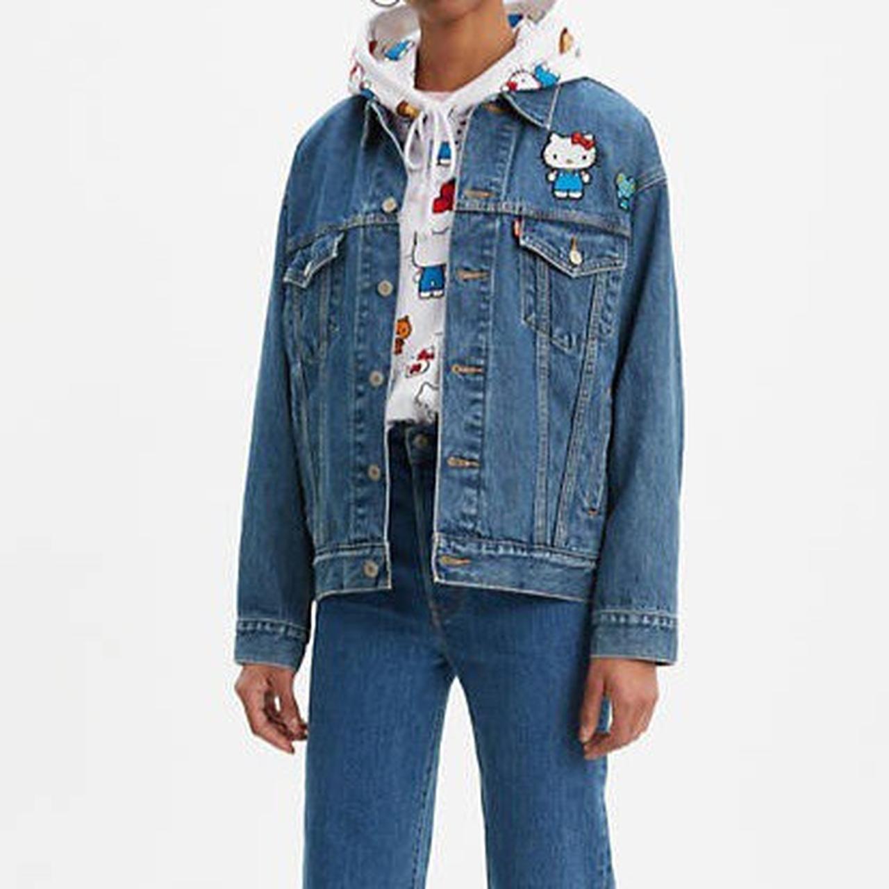 hello kitty trucker jacket