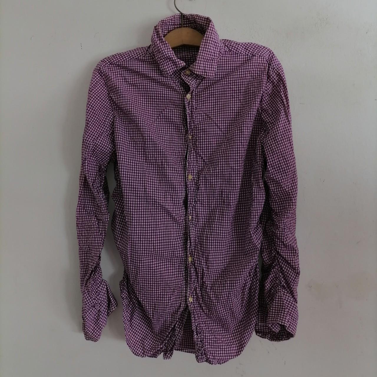 Johnbull shirring check shirt women, Good...