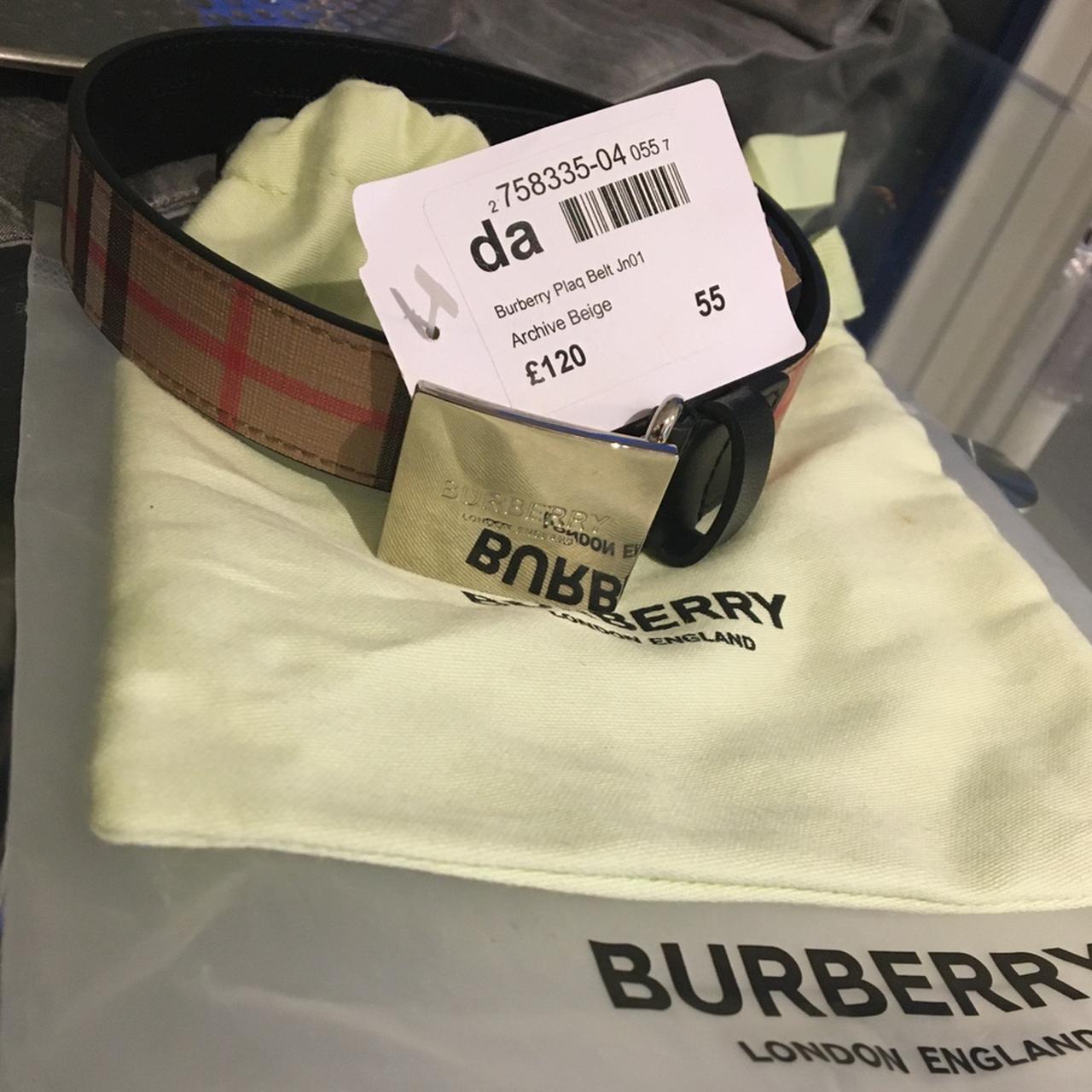 Kids Burberry belt Brand new Never worn Size . Depop