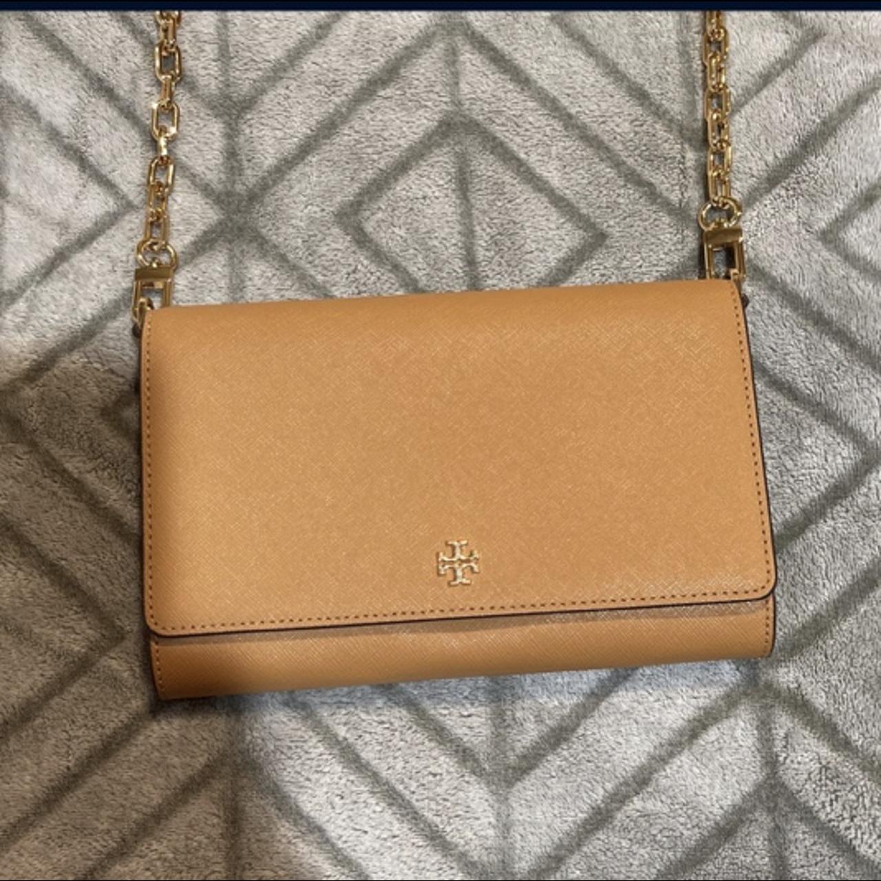 Tory Burch  Robinson Wallet/Crossbody. Black - Depop