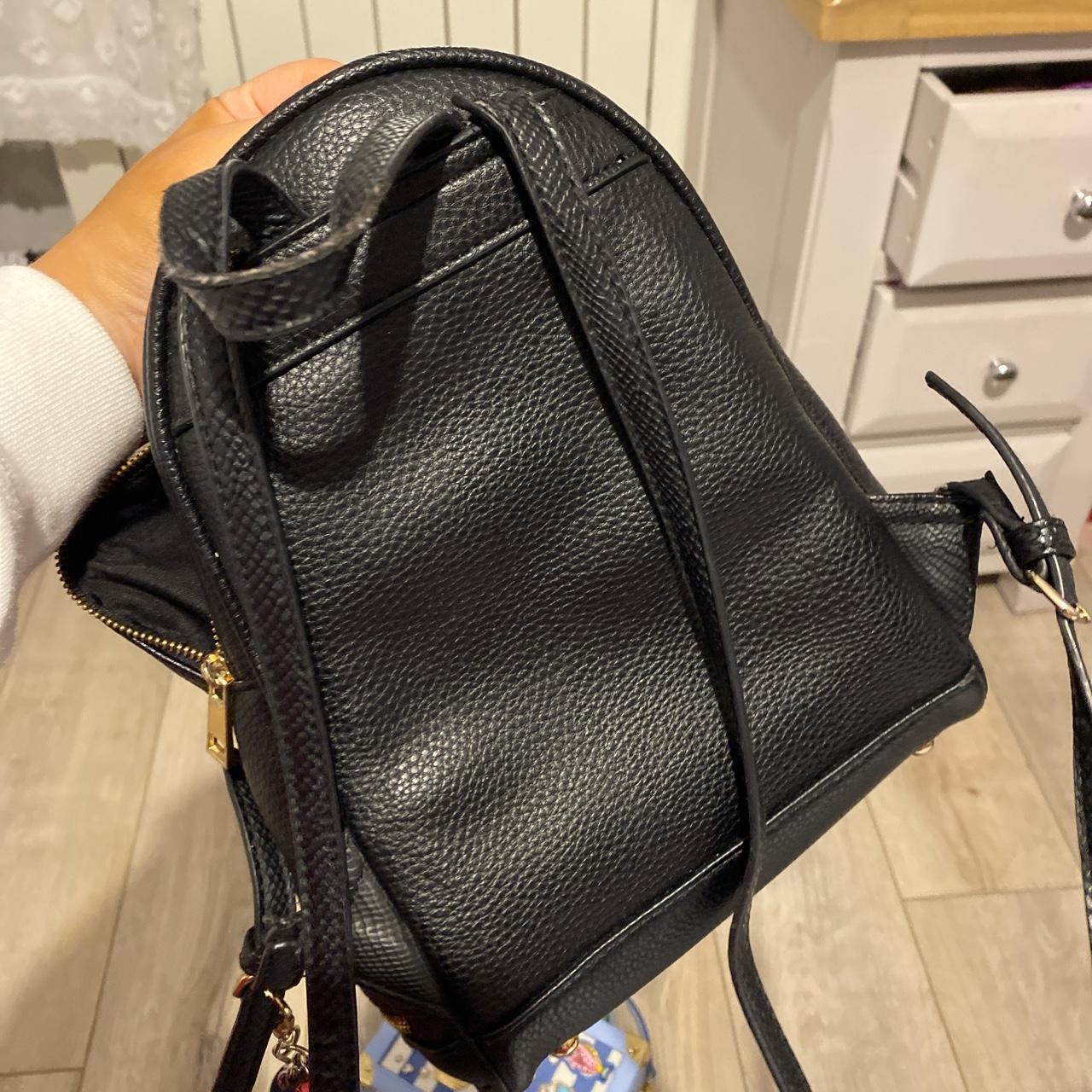 RIVER ISLAND SMALL black backpack bag £20.00 - PicClick UK