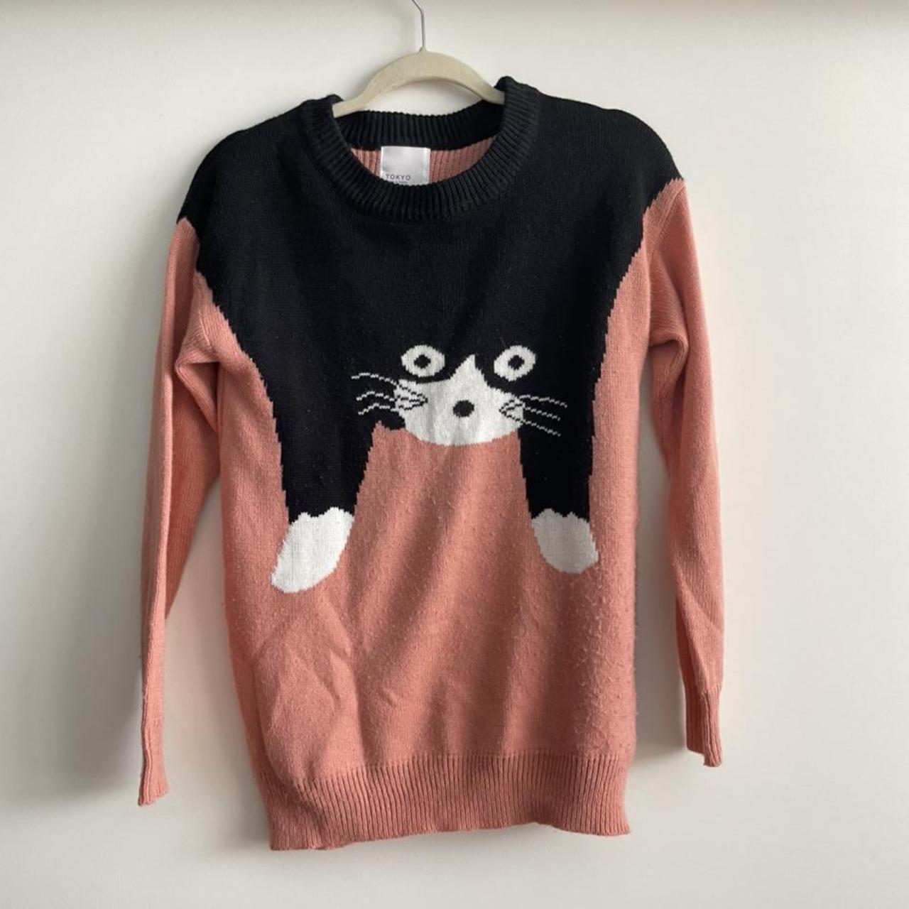 Cute cat sweater from Tokyo Fashion I bought it on... - Depop