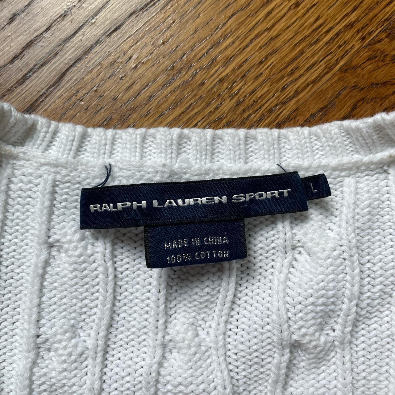 Cropped Ralph Lauren / polo sweater Size large but... - Depop