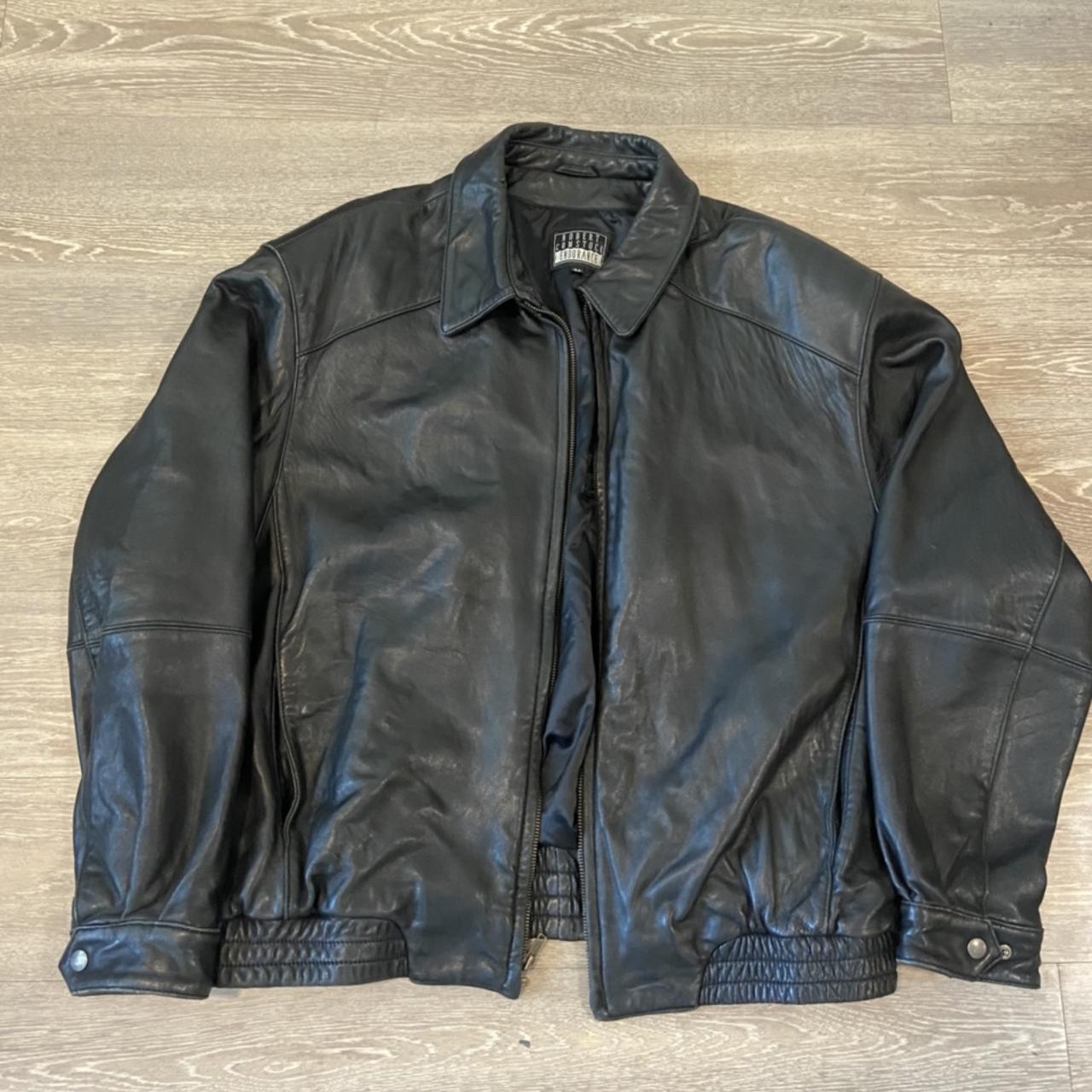 Robert Comstock Endurance luxury leather jacket !!!... - Depop