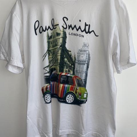 Vintage white Paul Smith with London Depop