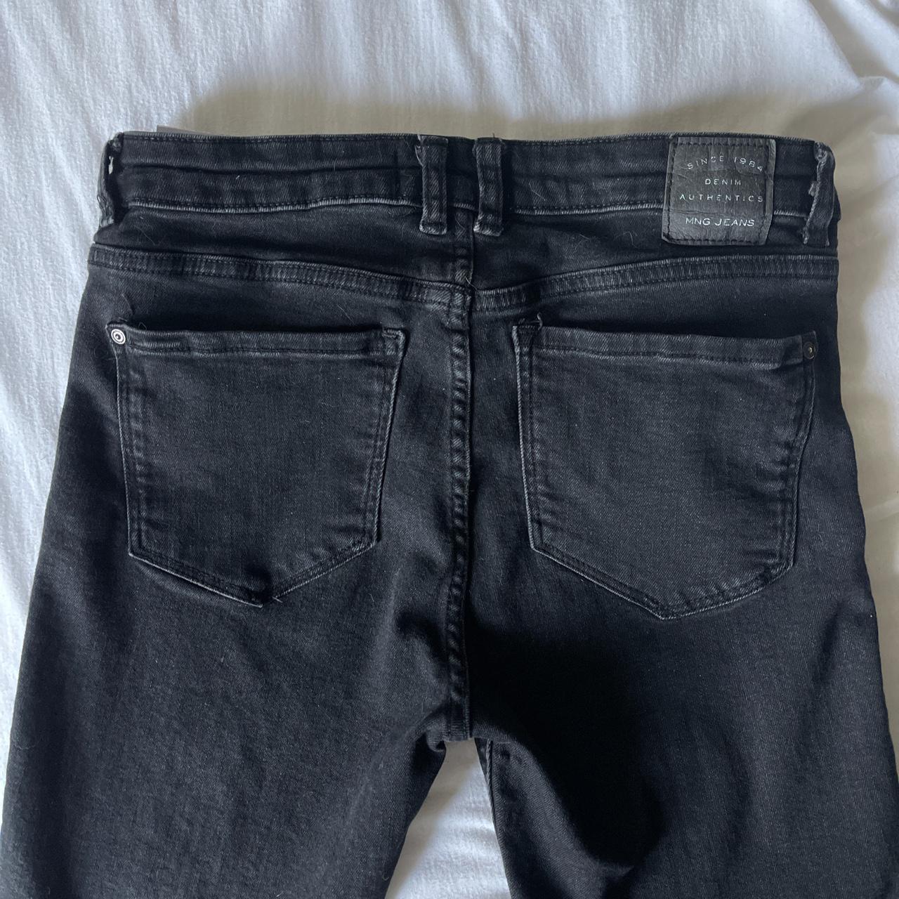 FREE SHIPPING ON BUNDLES MNG denim black faded Depop