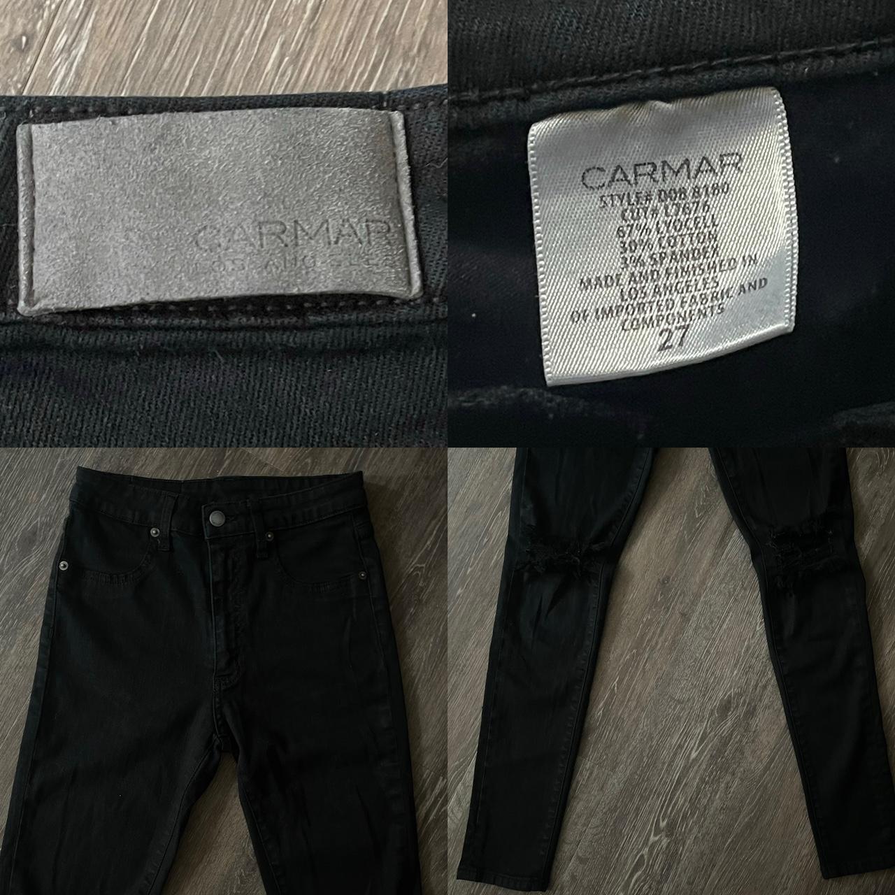 Carmar Ripped Jeans from LF with jean chain that is - Depop