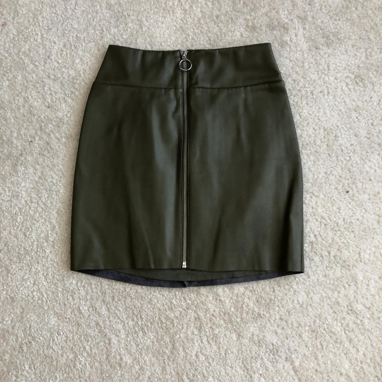 Express olive skirt hotsell