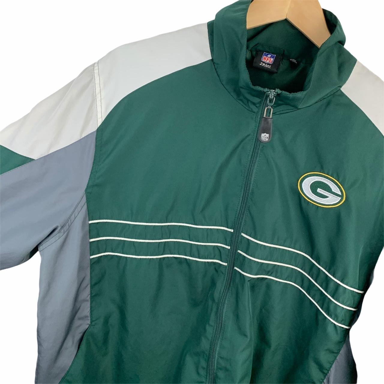 Green Bay Packers NFL Team Apparel Men Quilted - Depop