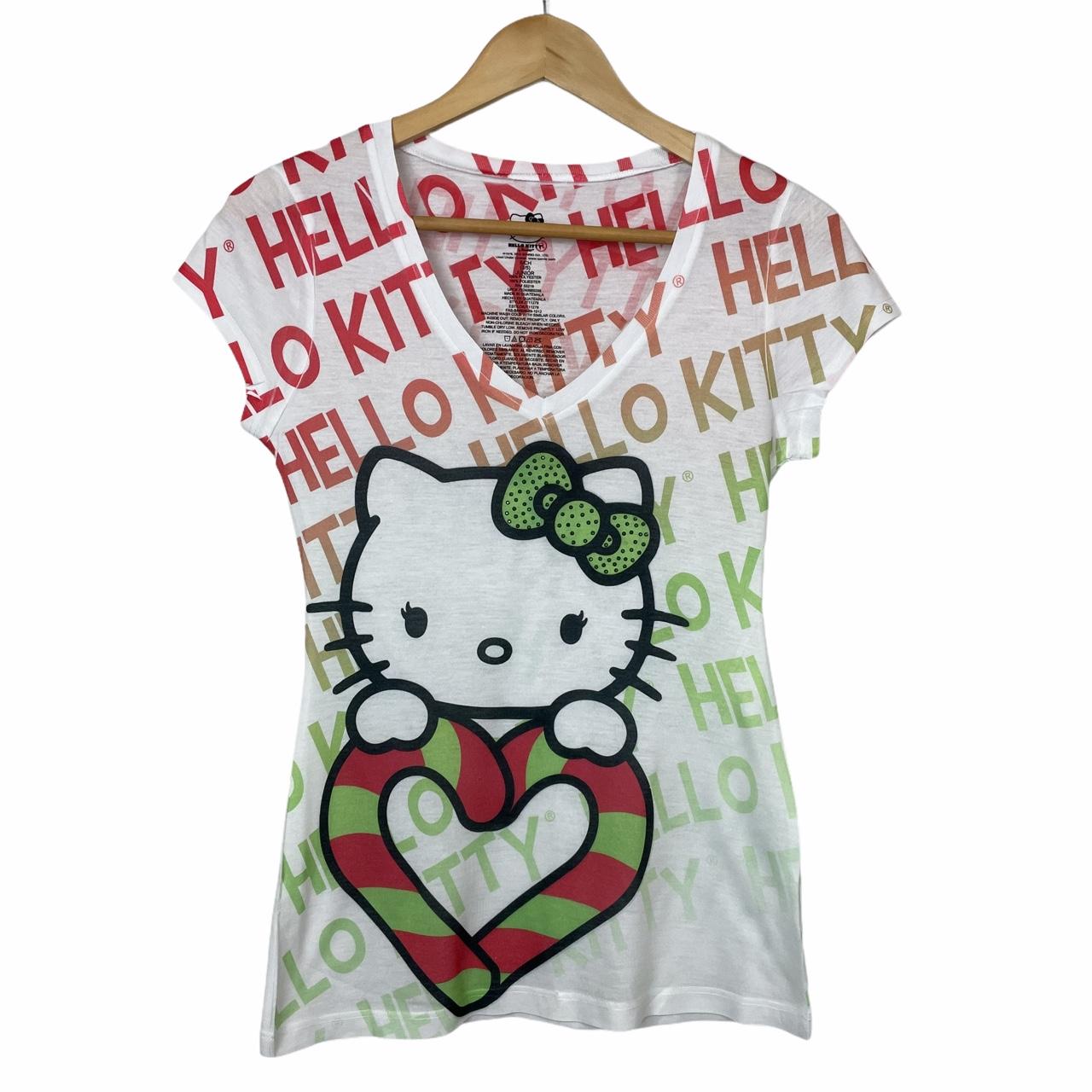 Hello Kitty Stoner Shirt 🖤💕 1/1 Shirt Designed By - Depop