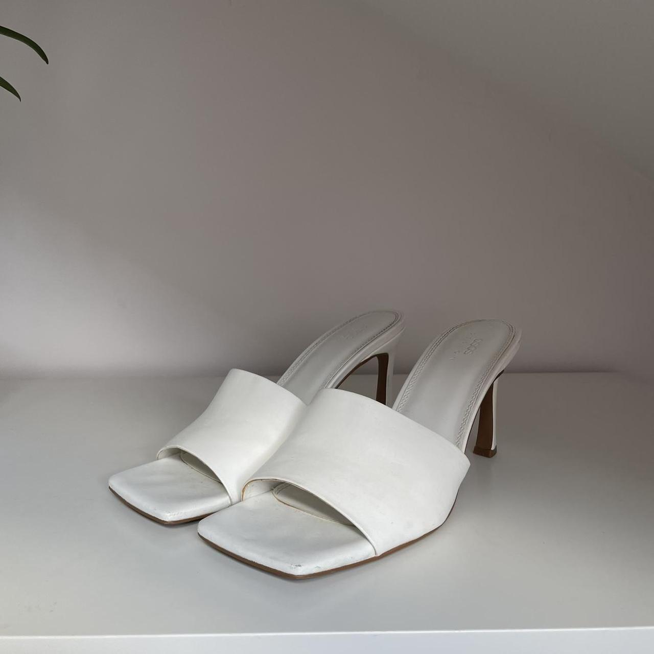 asos white mules