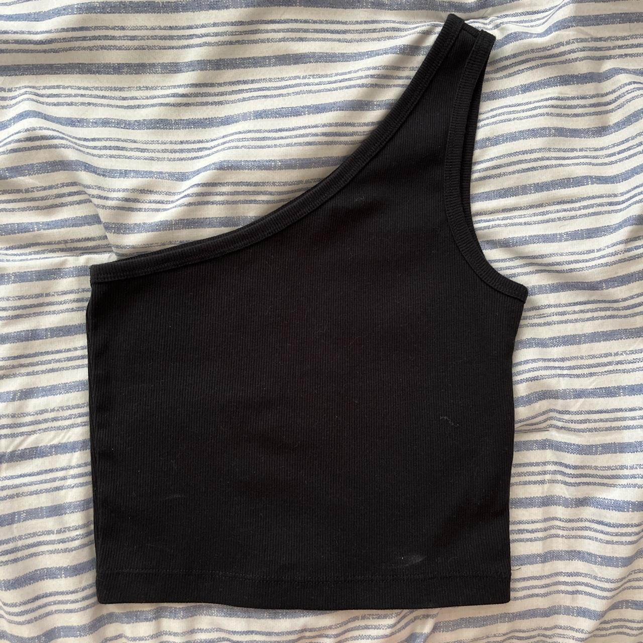 forever 21 one shoulder top very similar to the Depop