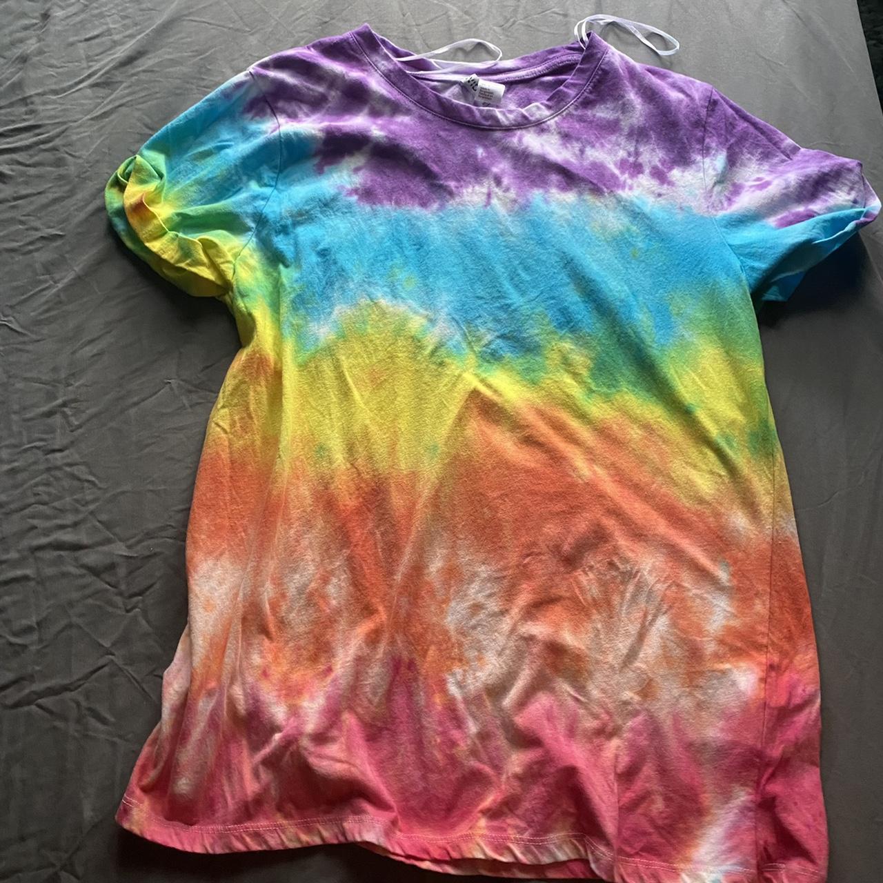 Tie dye shirts on sale h&m