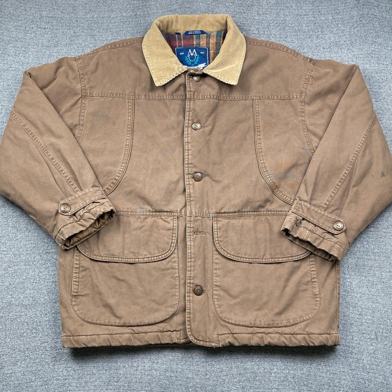 Members Only Men's Brown and Khaki Jacket