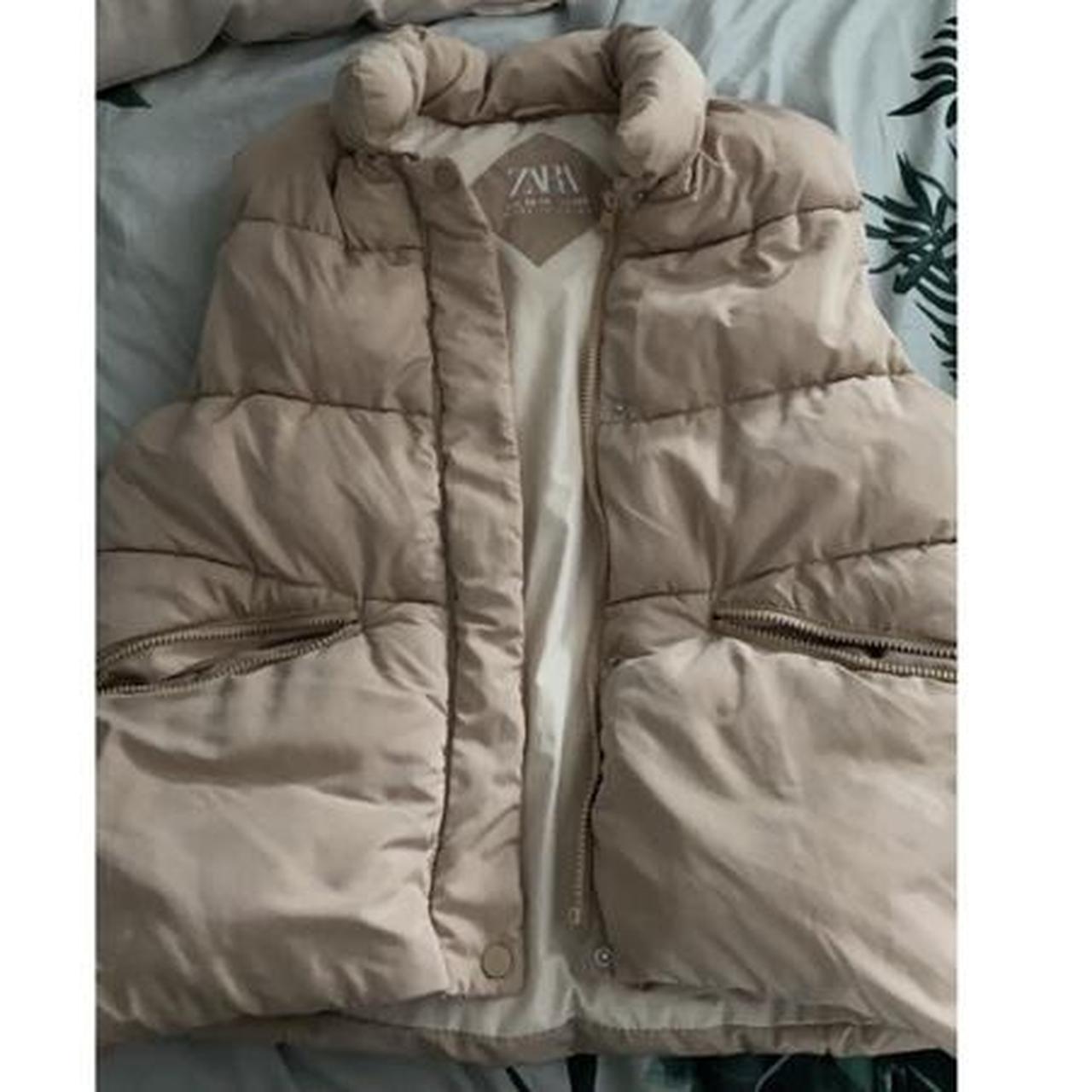 Cream Gilet Depop