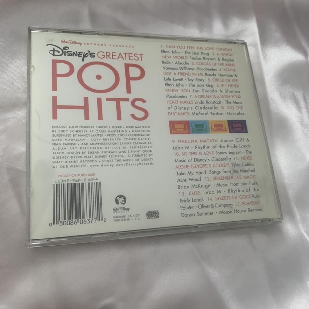 disney-s-greatest-pop-hits-cd-ignore-disney-depop