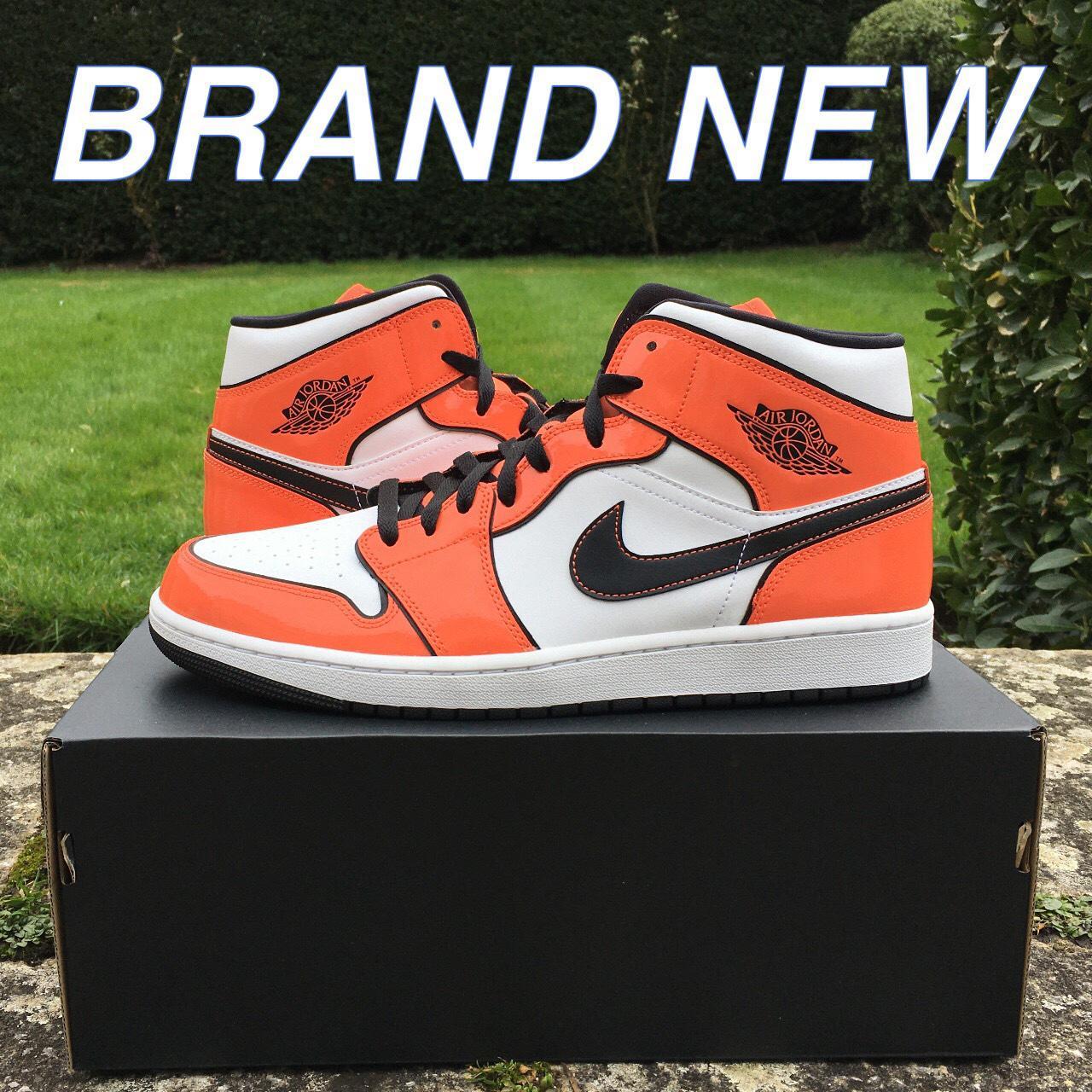 Buy Nike Air Jordan 1 Mid Turf Orange/Black White DD6834-802 Men's