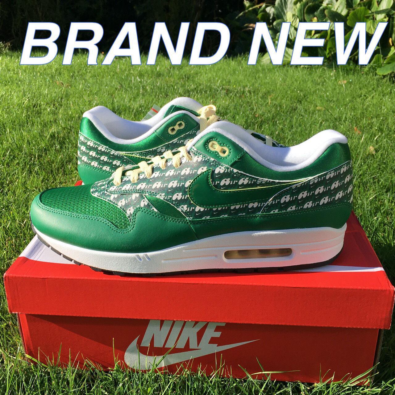 Nike Air Max 1 Limeade (2020) Colourway: PINE... - Depop