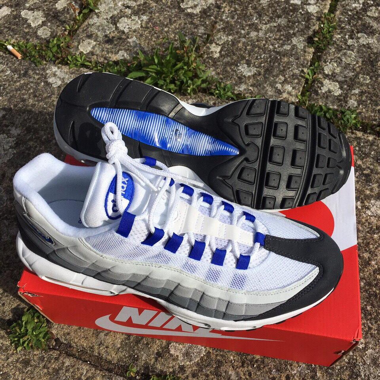 Air max 95 sc white/racer clearance blue