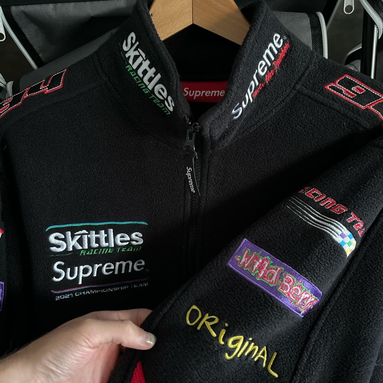 Supreme Skittles Polartec Jacket Red