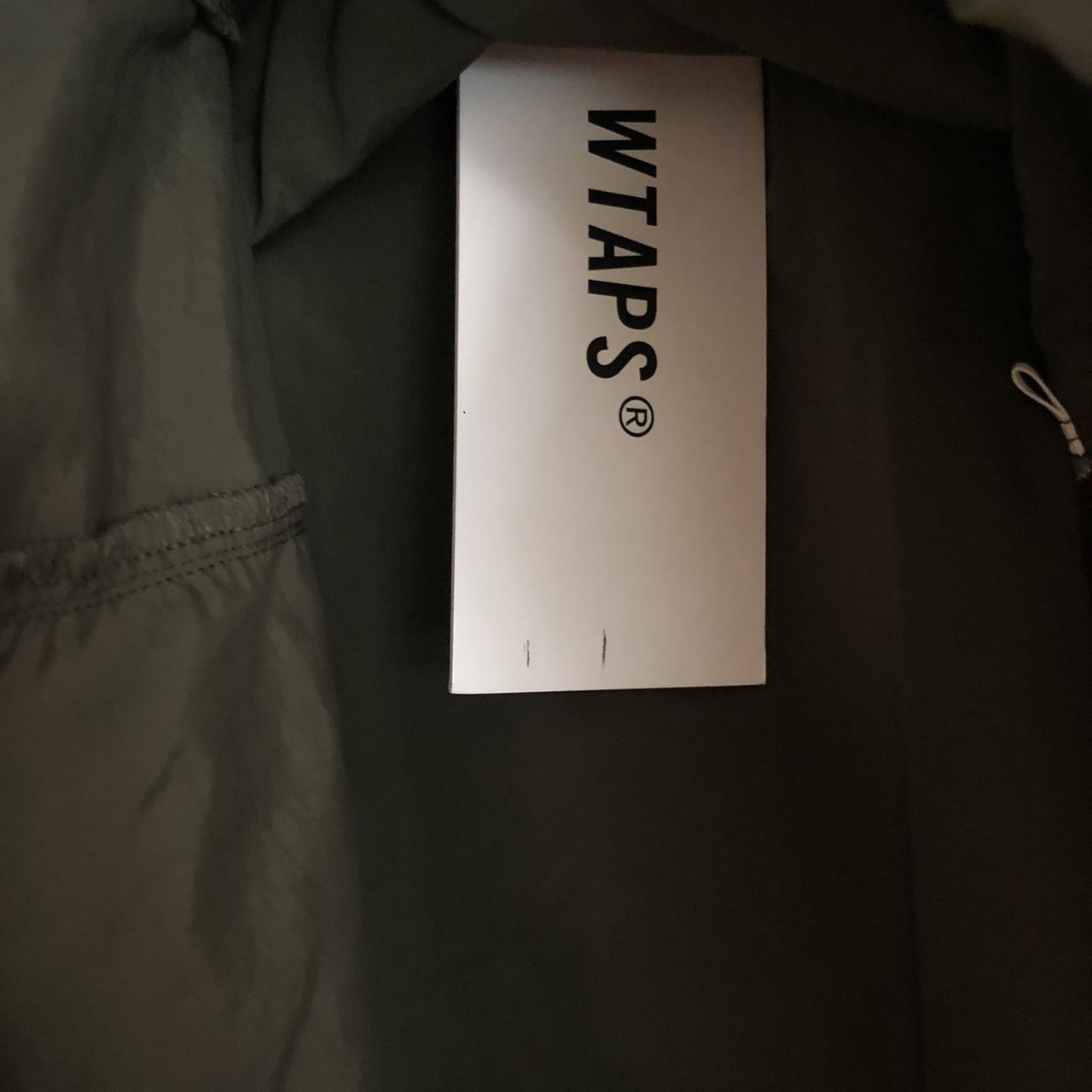 WTAPS Army Green SBS Jacket, Nylon Tussah. EX37...