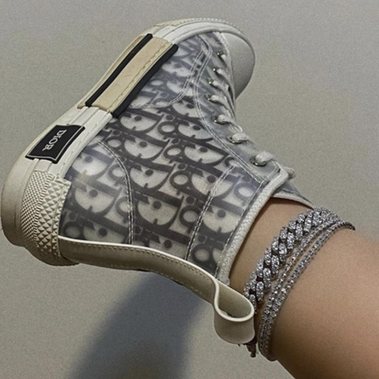 AUTHENTIC BP JEWELRY Original Silver Cuban Anklet... Depop