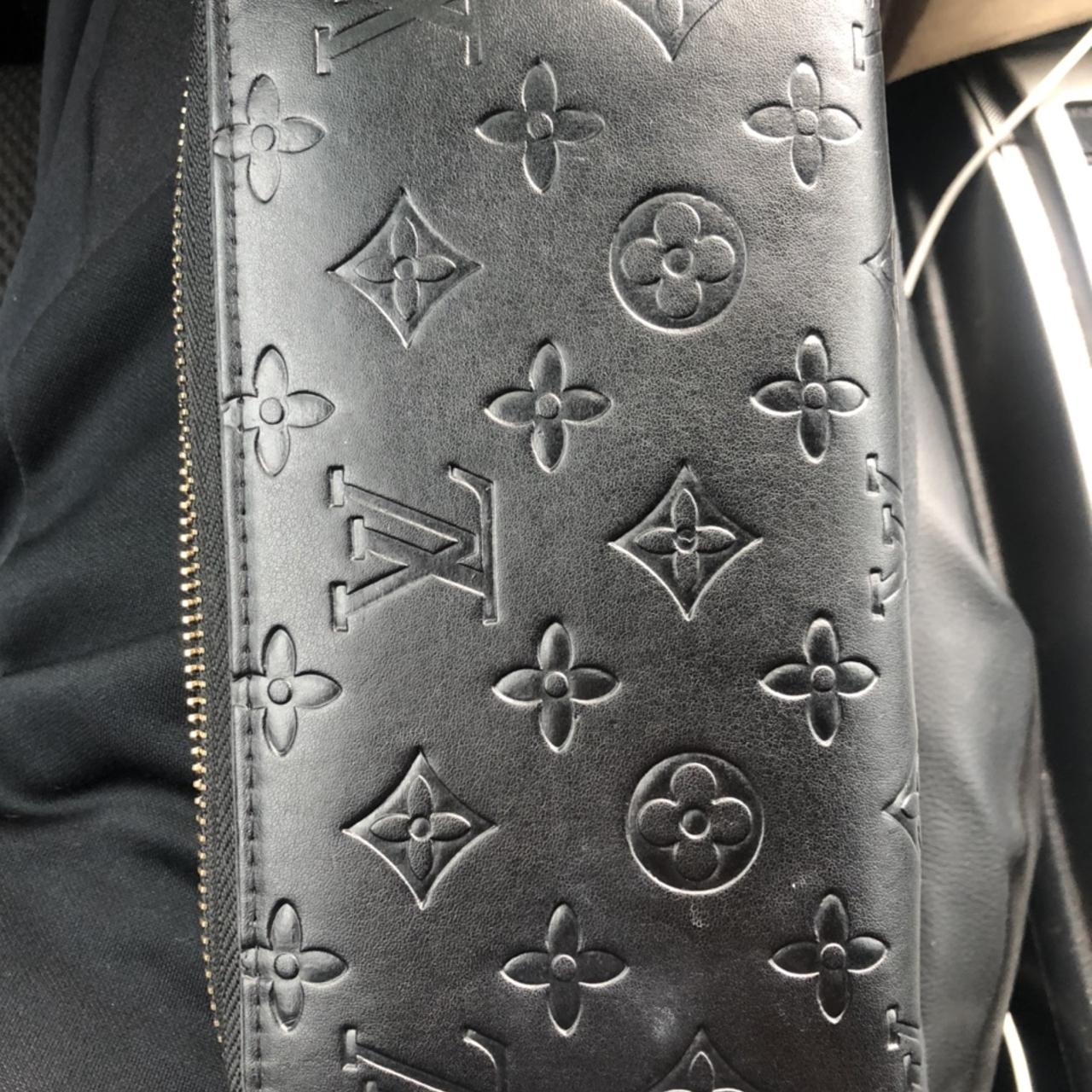 Louis Vuitton Brazza Wallet Monogram Grey in - Depop