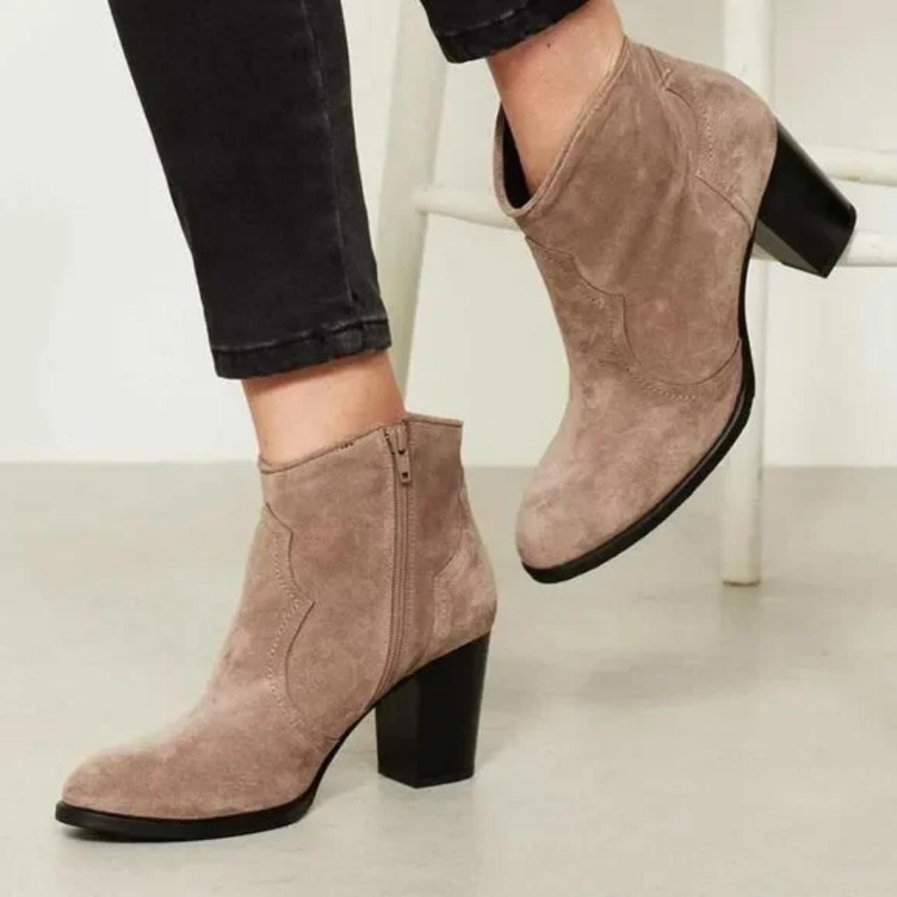 mint velvet taupe boots