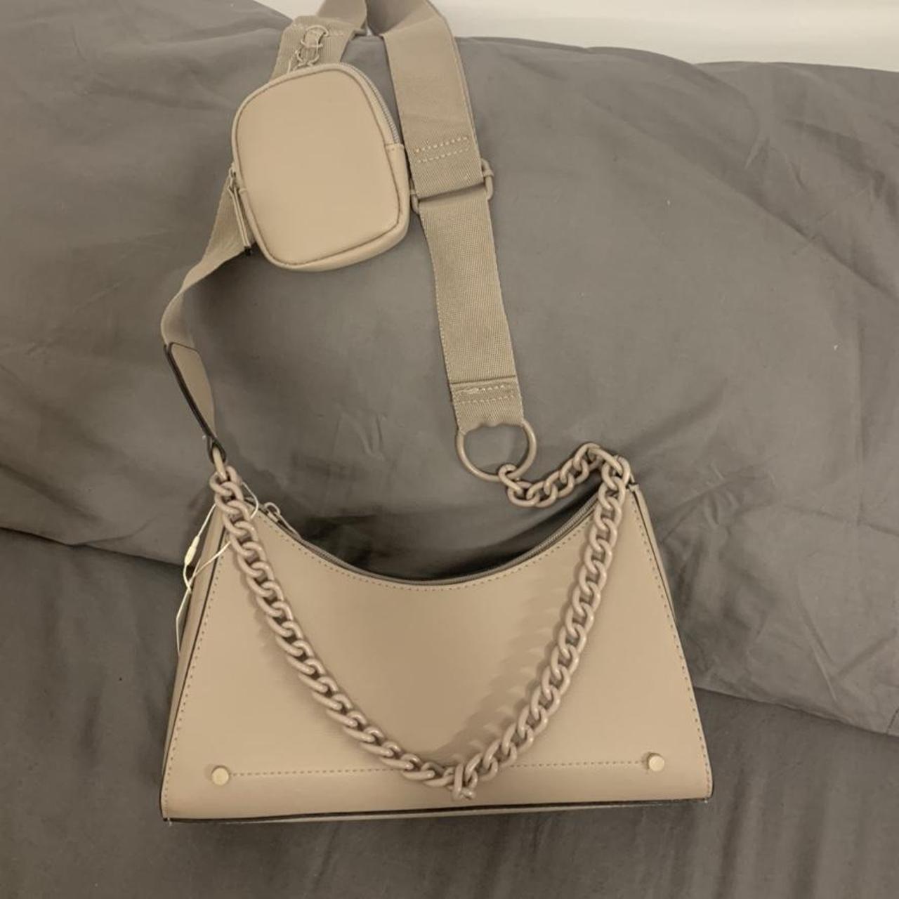 Primark taupe bag, very nice and sturdy. #bag... - Depop