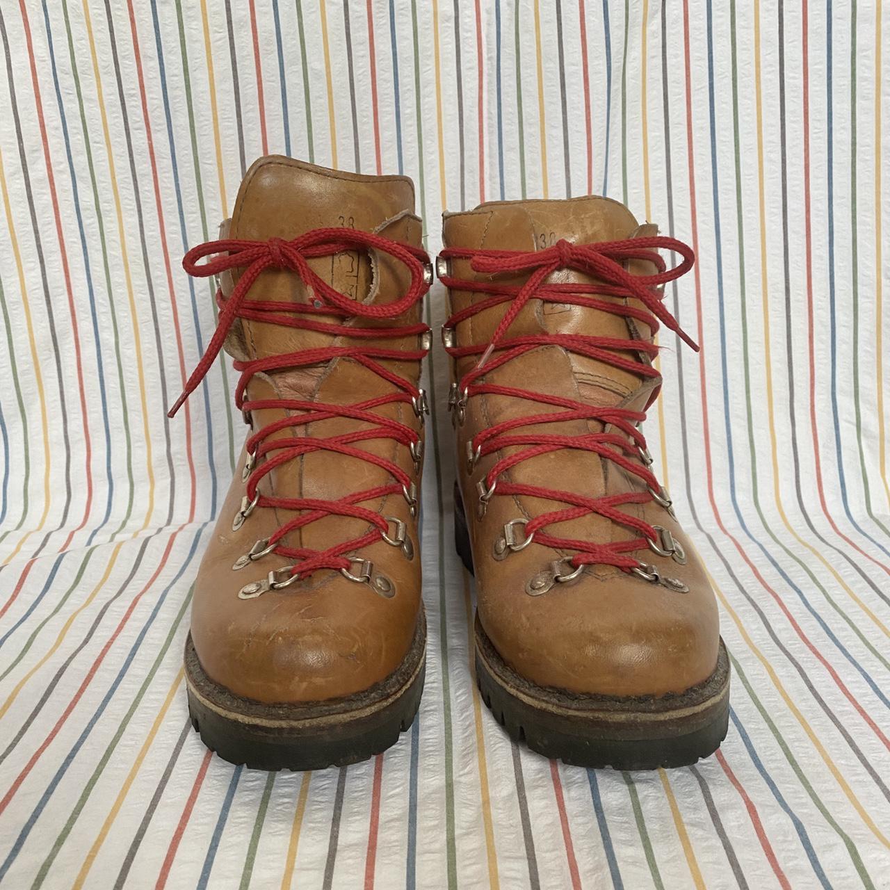 Vintage brown hiking boots. Excellent condition,... - Depop