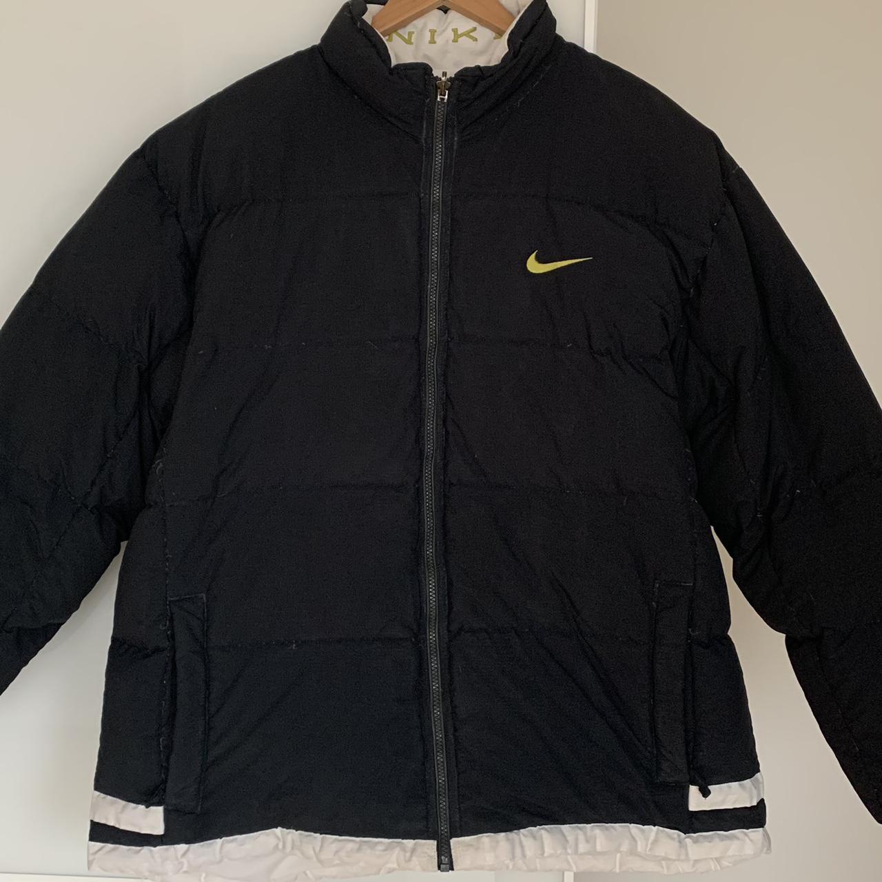 mens nike black puffer jacket