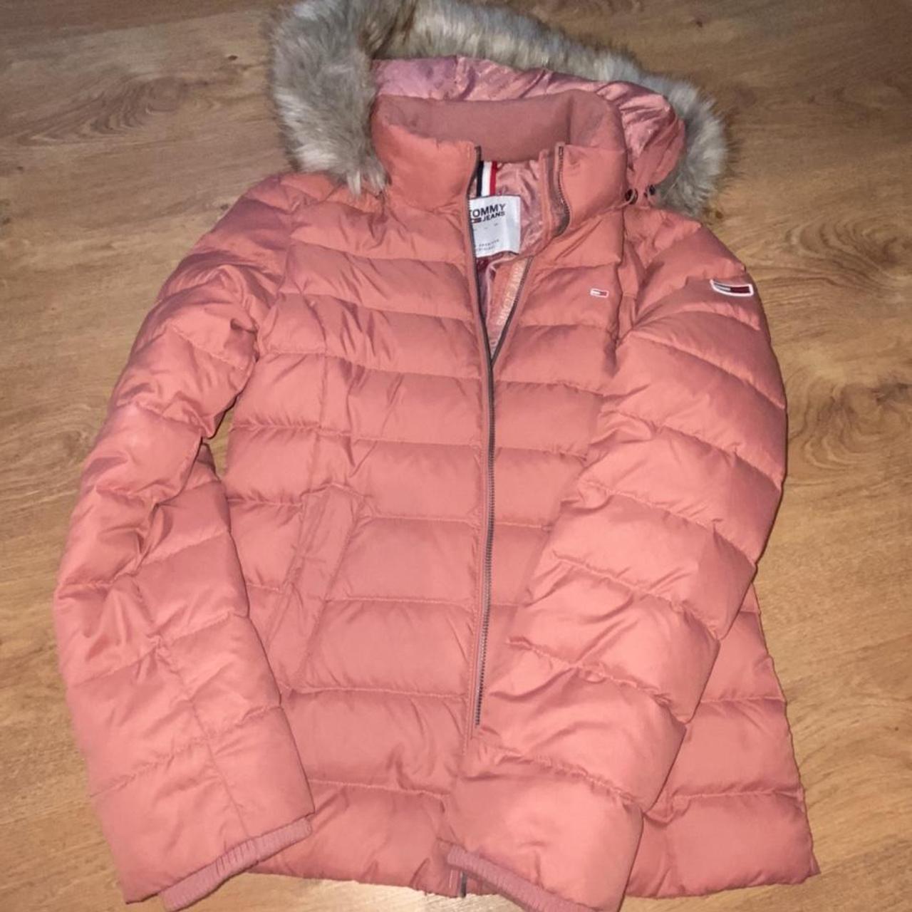 Tommy Hilfiger Women's Pink Jacket Depop