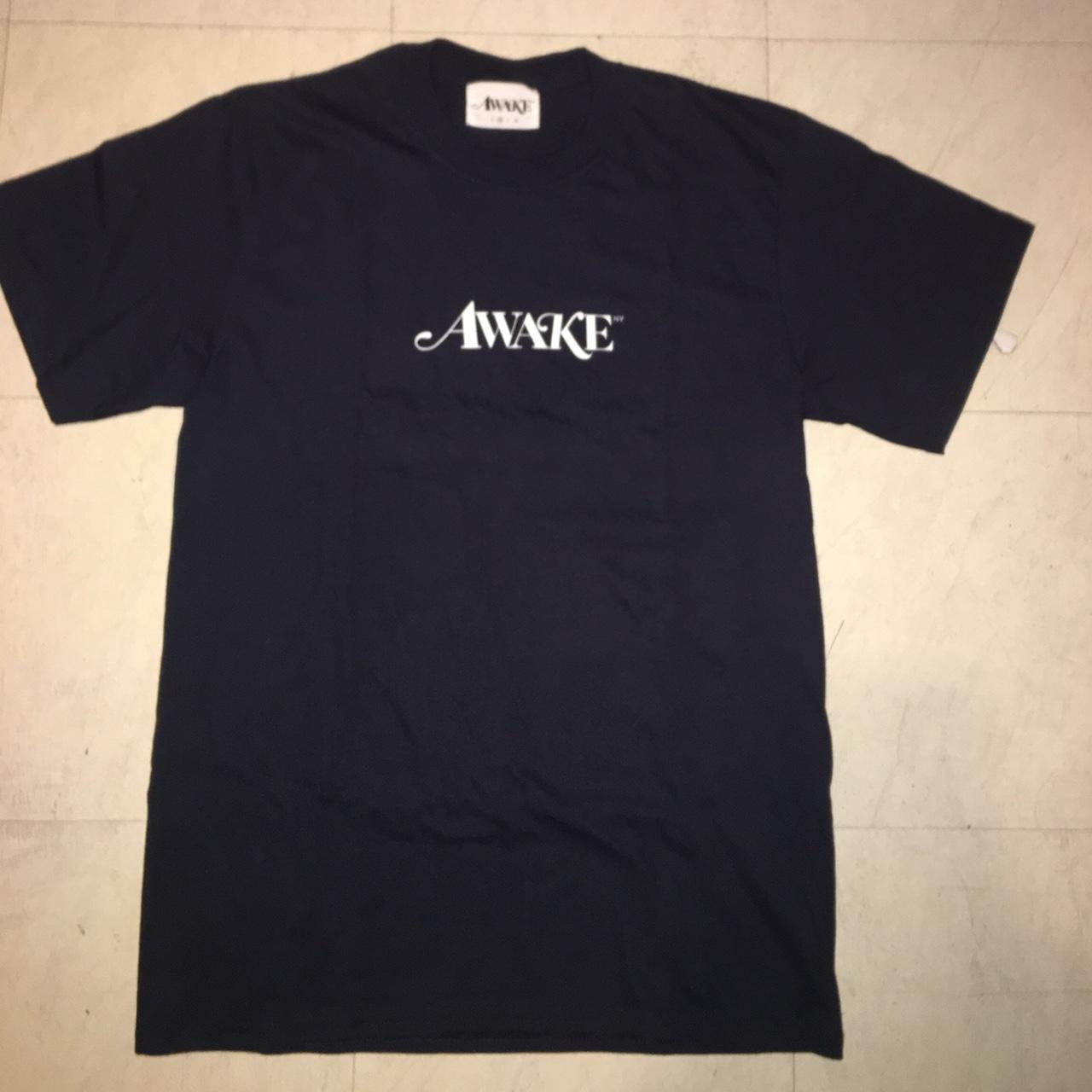 Wake TシャツMサイズネイビー