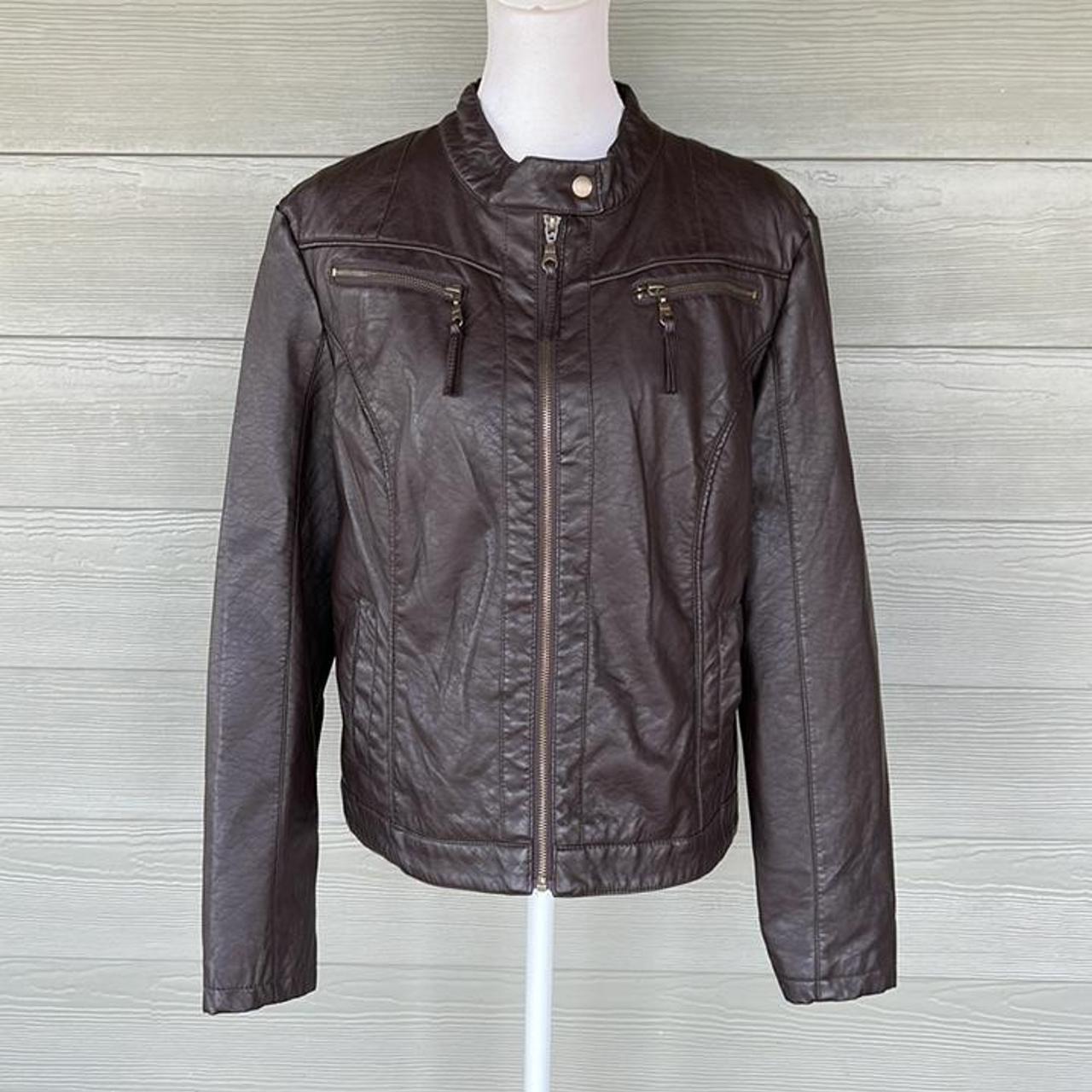 Brave Soul Women's Brown Jacket Depop