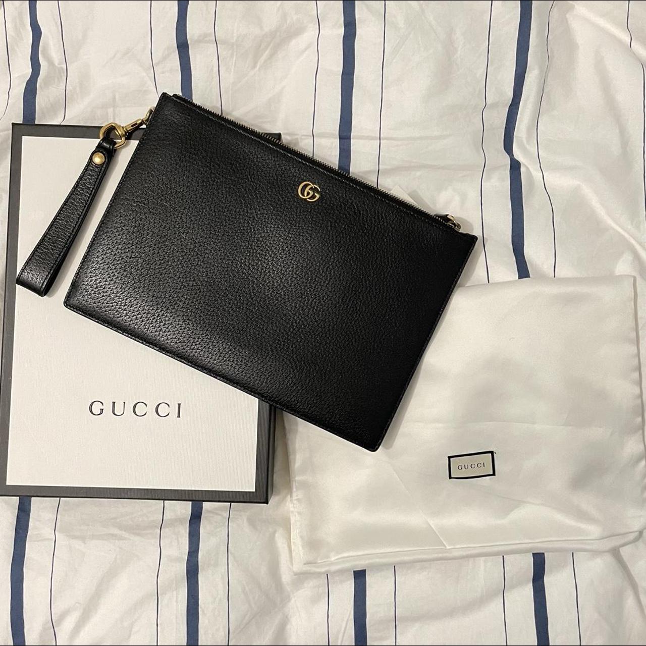 Gucci GG Marmont leather pouch Genuine so no fake Depop