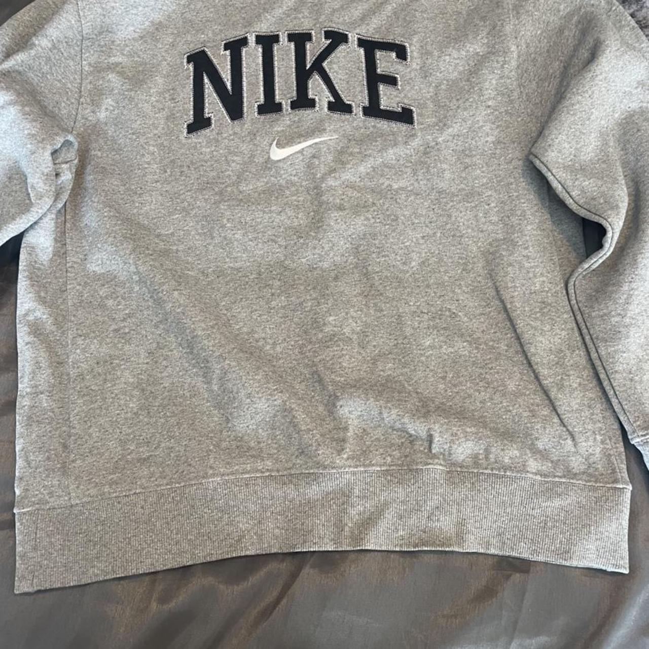 Nike Men's Grey Jumper | Depop