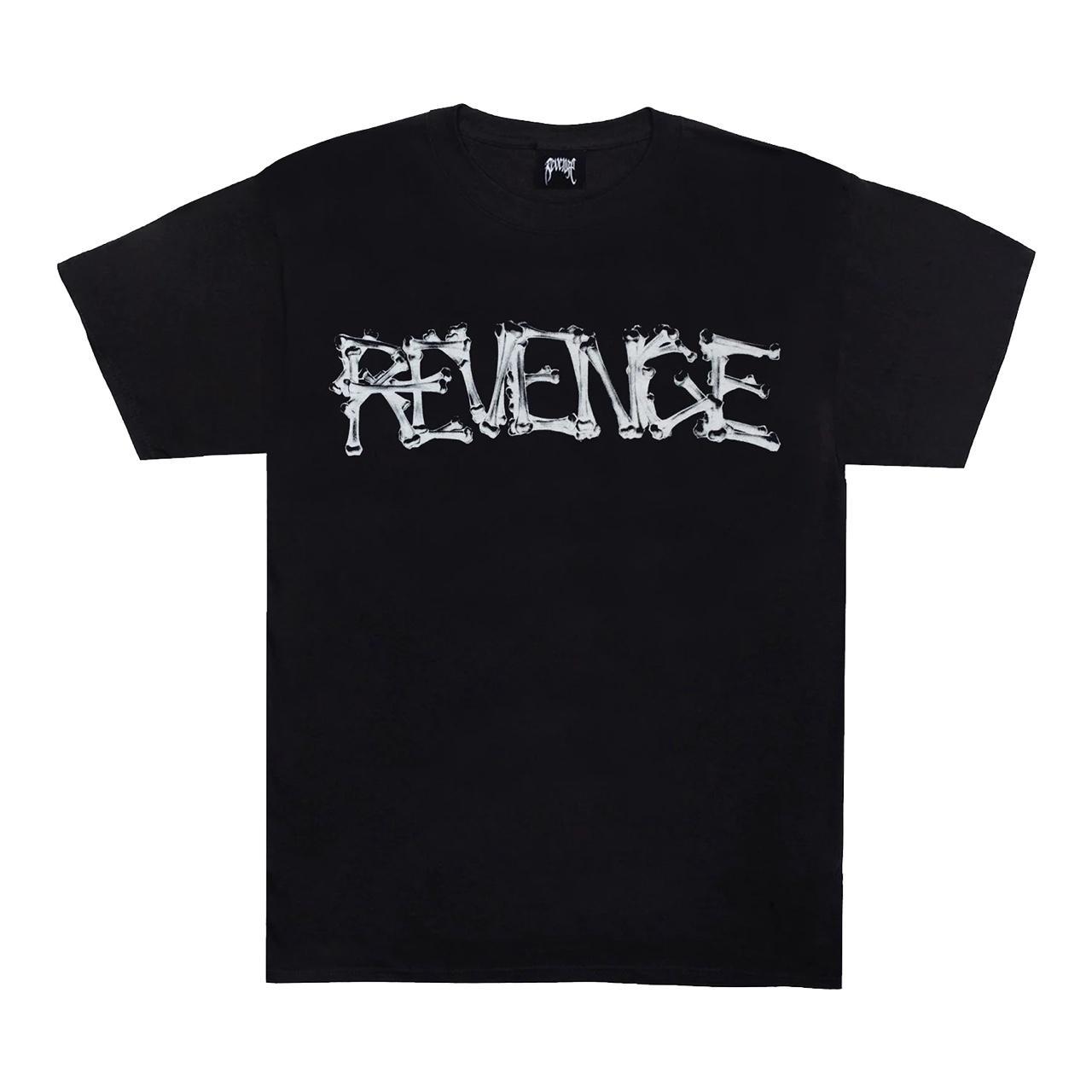 DUG REVENGE Tシャツ XL Brand New Revenge X Lil Durk Skeleton Bones Front | Depop