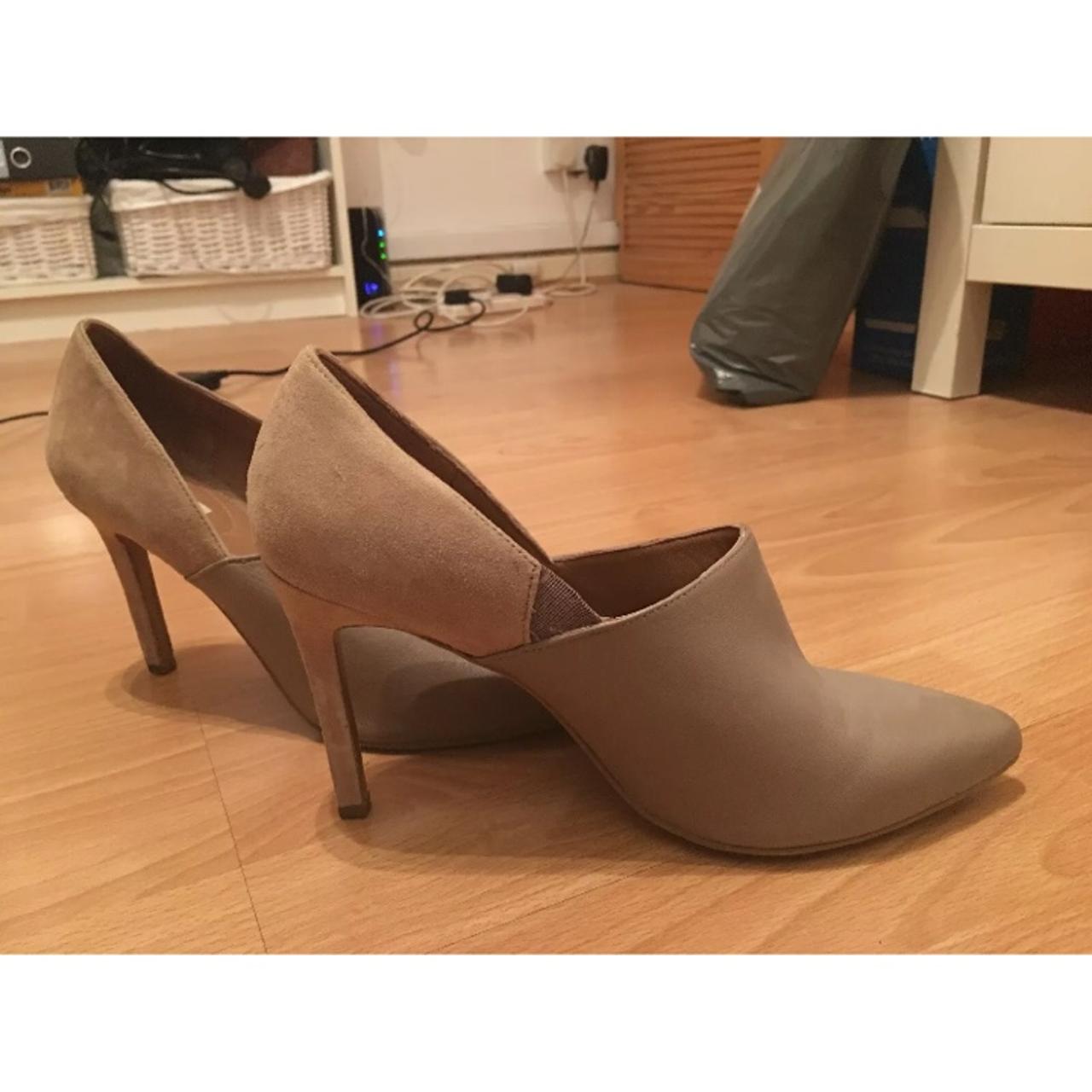 Dusky pink leather Suitable for casual Depop