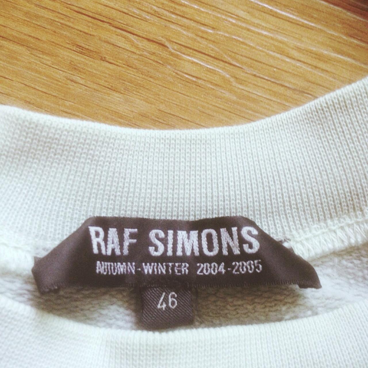 RAF SIMONS 2004-2005 AW PATCH SWEATER please send me | Depop