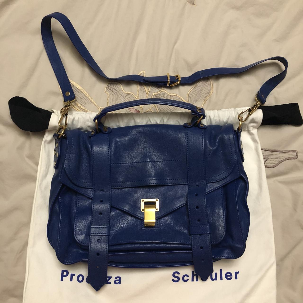 Proenza Schouler medium PS1 royal blue used but