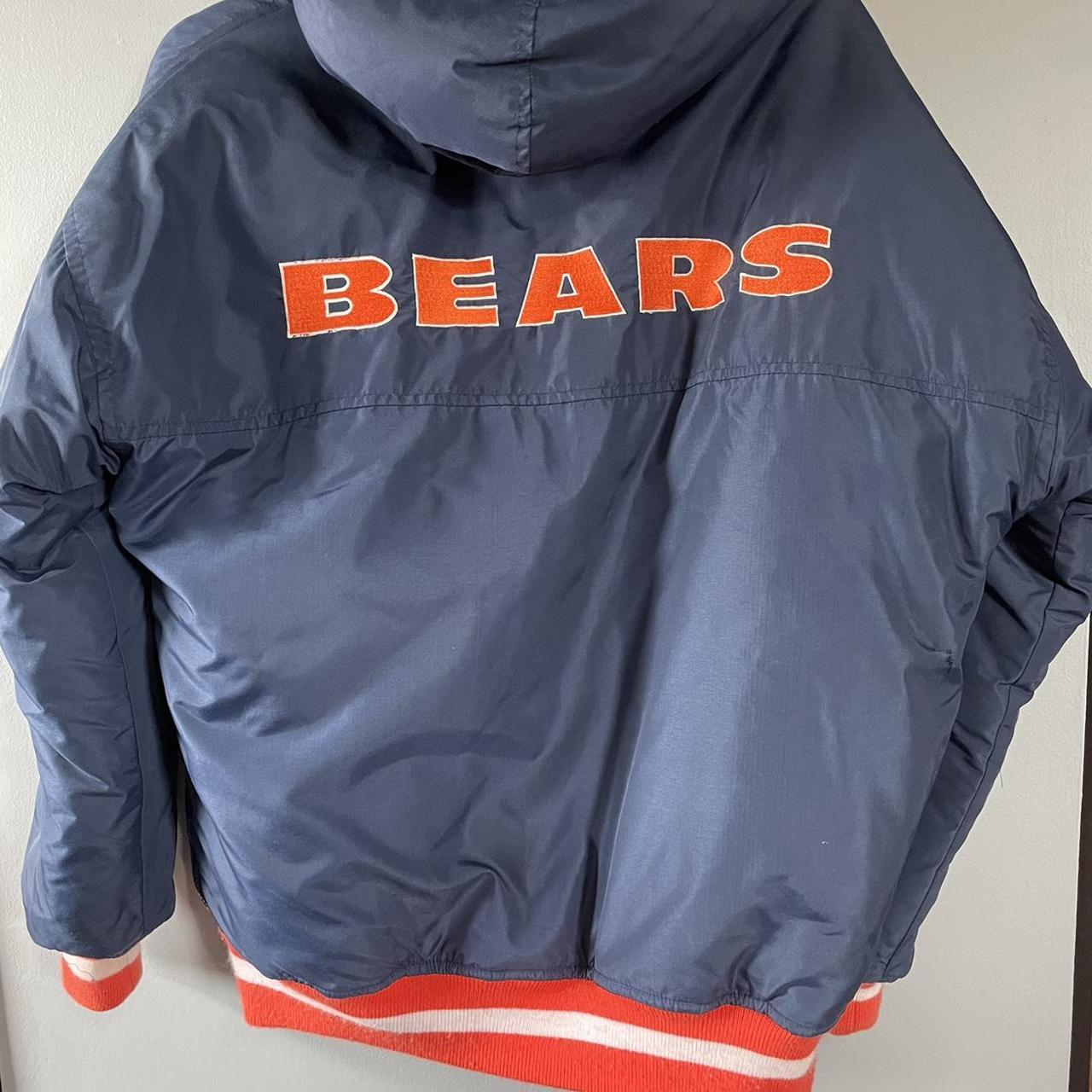 Vintage 90s Chicago Bears Starter puffer jacket. - Depop