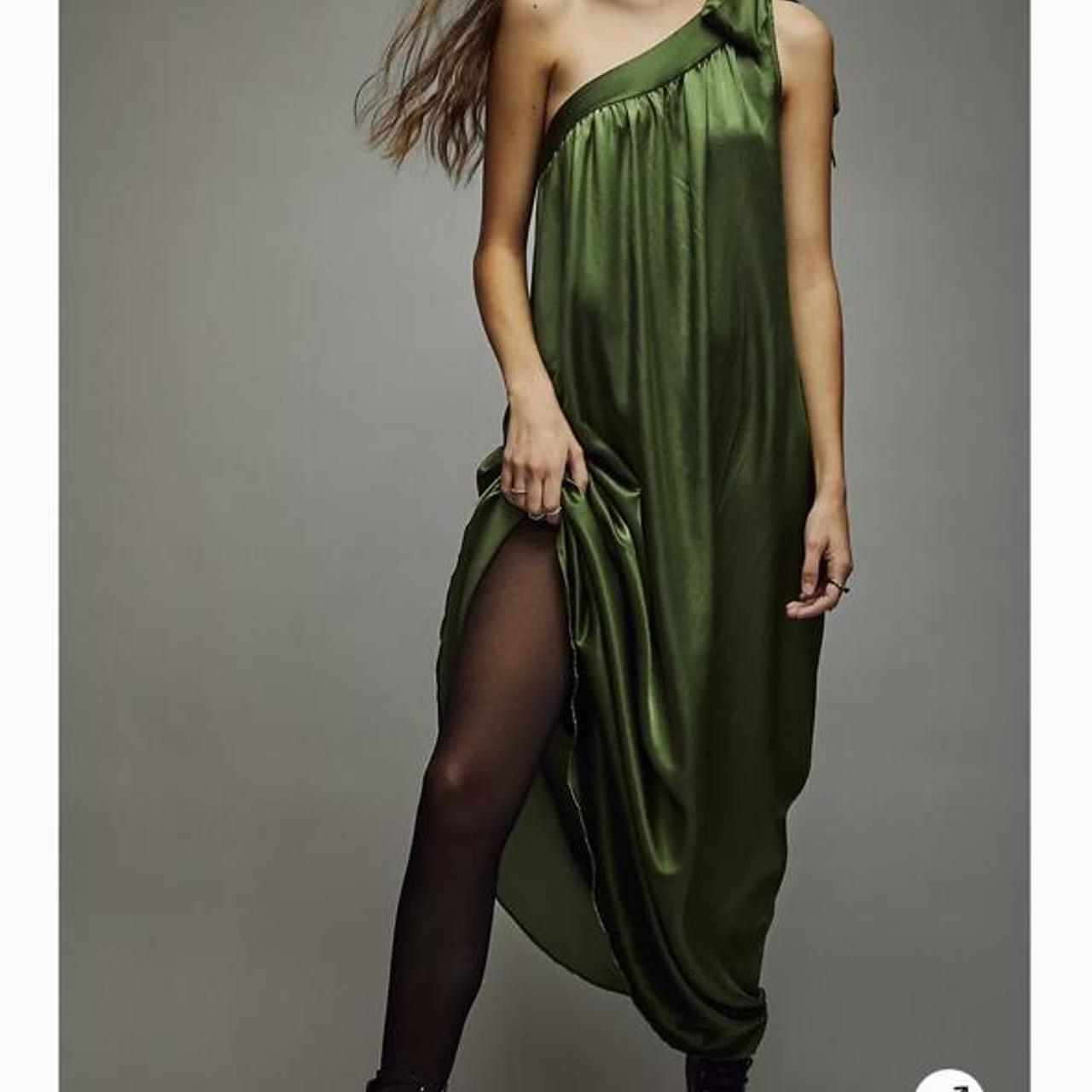 Free people olive green dress best sale