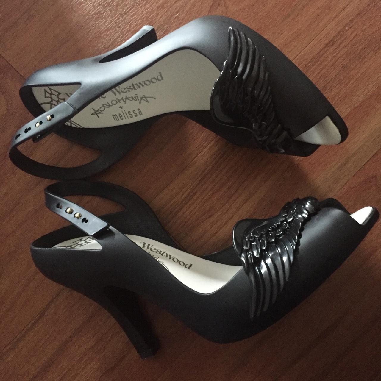 Vivienne Westwood Anglomania x Melissa Black Wing | Depop