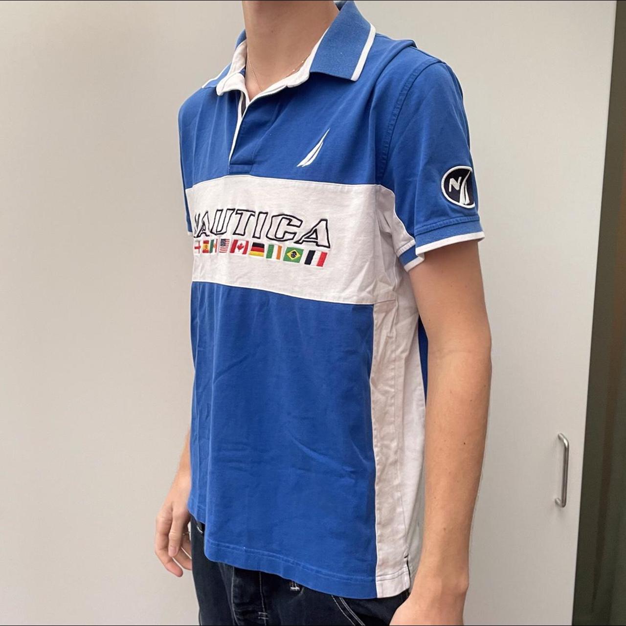 vintage nautica polo shirt