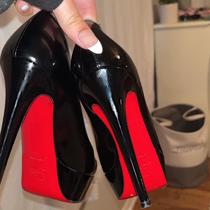 Size 5.5 Christian Louboutin heels. Brand new and - Depop