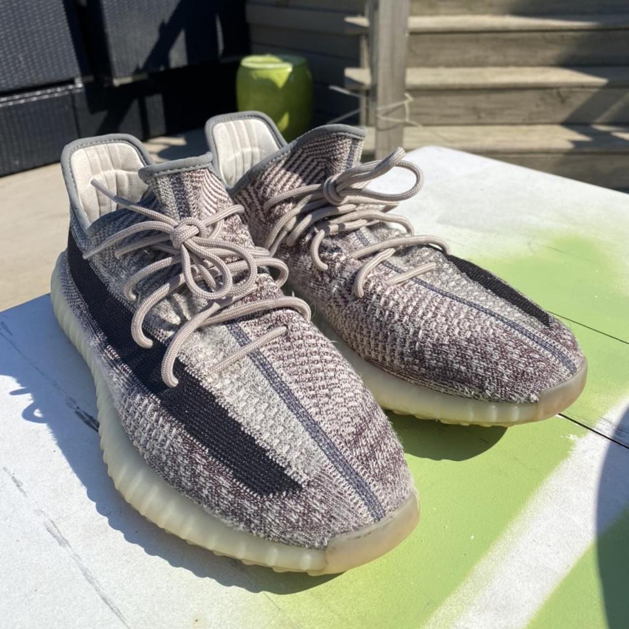 Sesame Reddit Yeezy 350 Zyon Reddit Barely Worn Yeezy Boost 350 V2 Zyon //  FZ1267 Depop