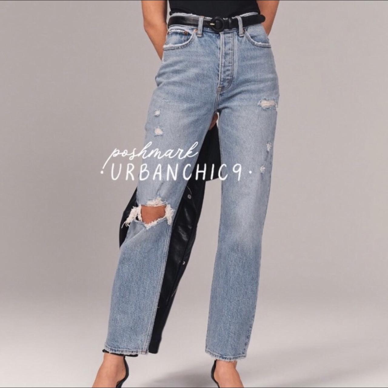 high rise dad jeans abercrombie